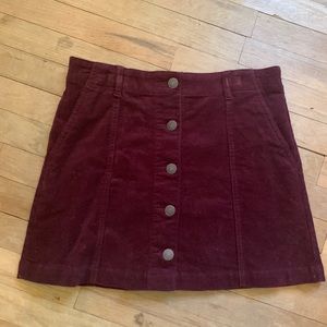 Forever 21 Corduroy Skirt